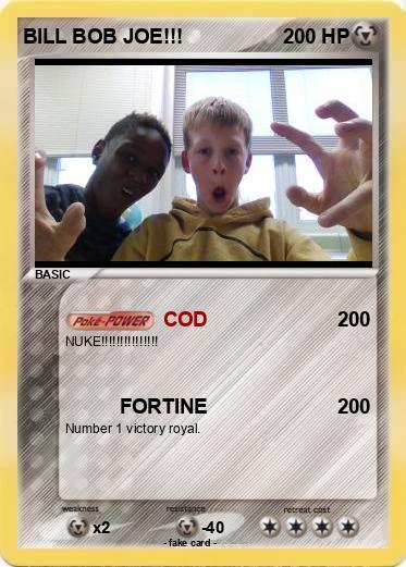 Pokemon BILL BOB JOE!!!