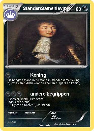 Pokemon StandenSamenleving