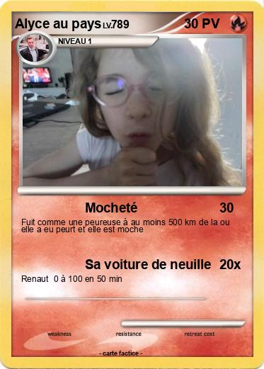 Pokemon Alyce au pays