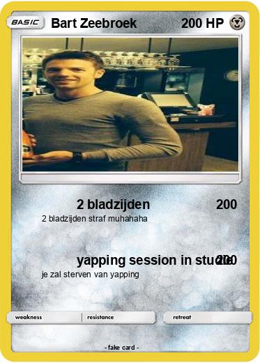 Pokemon Bart Zeebroek