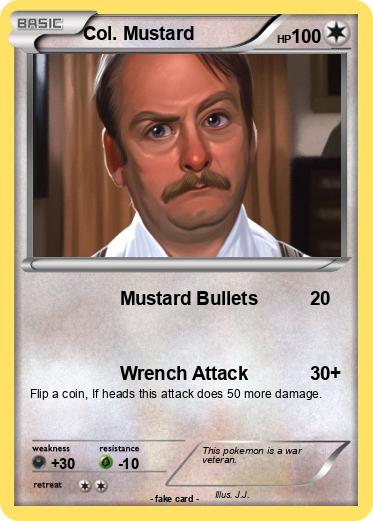 Pokemon Col. Mustard