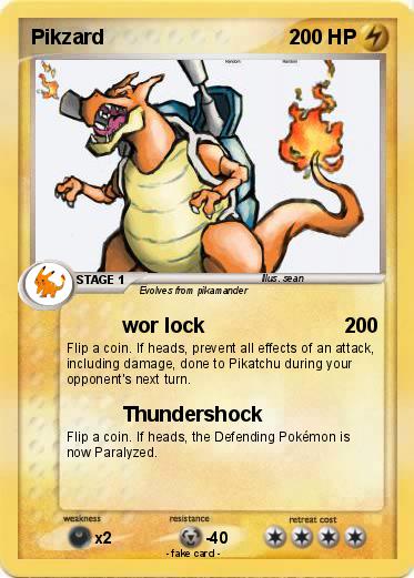 Pokemon Pikzard