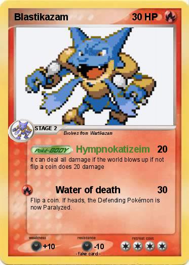 Pokemon Blastikazam