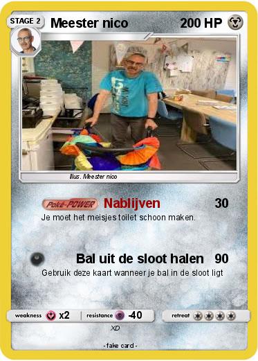 Pokemon Meester nico