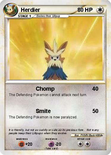 Pokemon Herdier