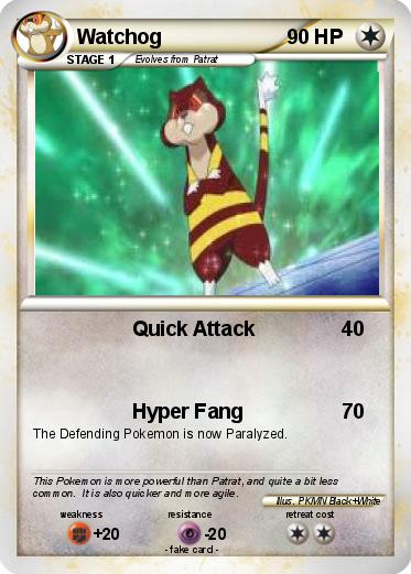 Pokemon Watchog
