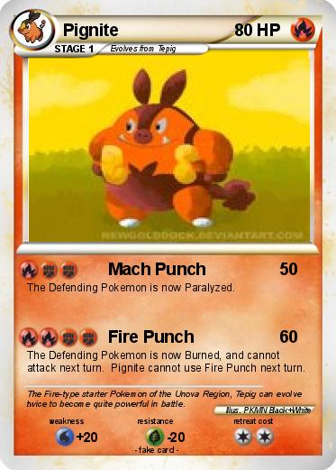 Pokemon Pignite
