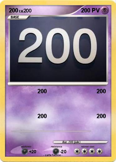 Pokemon 200