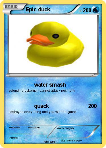 Pokemon Epic duck
