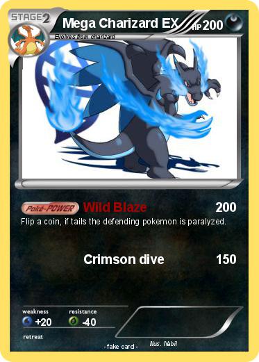 Pokemon Mega Charizard EX