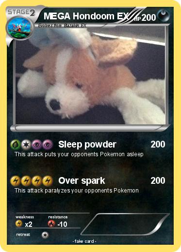 Pokemon MEGA Hondoom EX