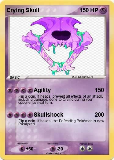 Pokemon Crying Skull