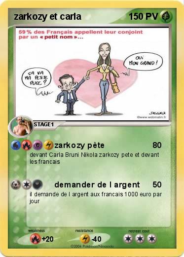 Pokemon zarkozy et carla