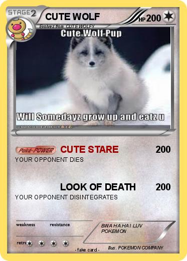 Pokemon CUTE WOLF