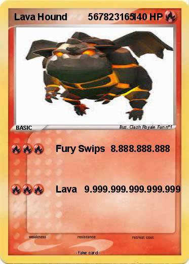 Pokemon Lava Hound        567823165