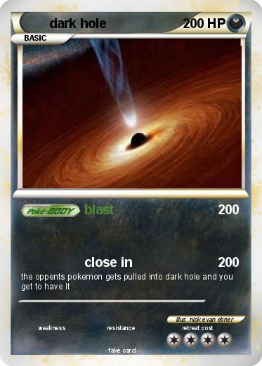 Pokemon dark hole