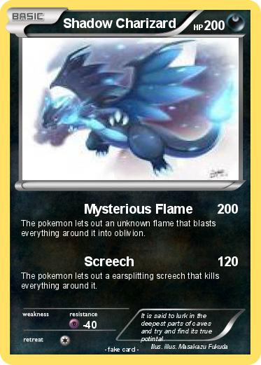 Pokemon Shadow Charizard