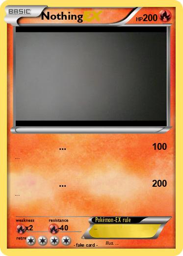 Pokemon Nothing