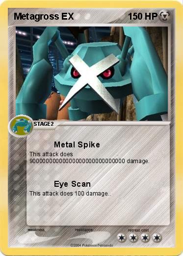 Pokemon Metagross EX