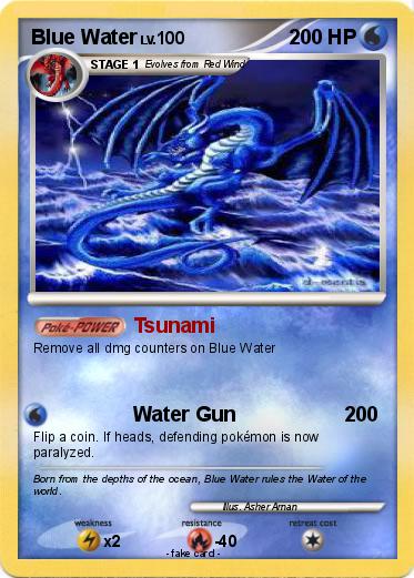 Pokemon Blue Water