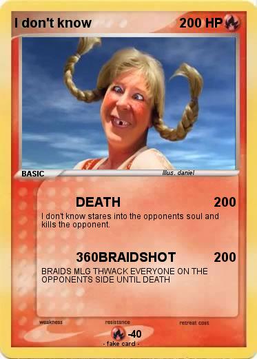 Pokemon I don't know