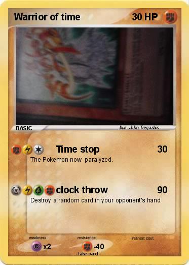 Pokemon Warrior of time