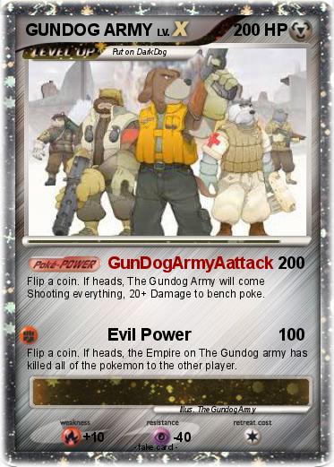 Pokemon GUNDOG ARMY