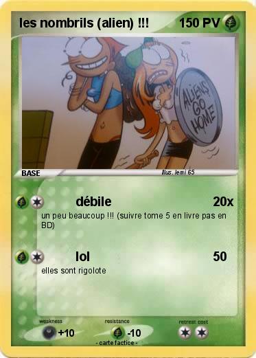 Pokemon les nombrils (alien) !!!
