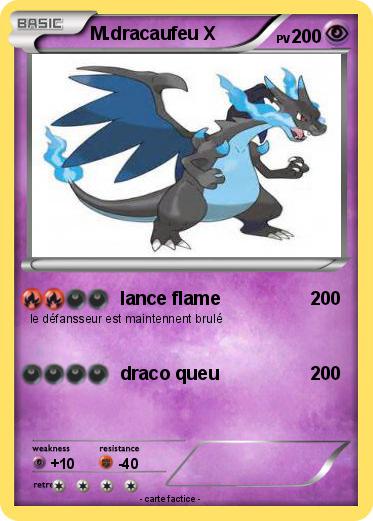 Pokemon M.dracaufeu X