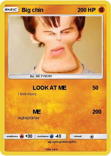 Pokemon Big chin