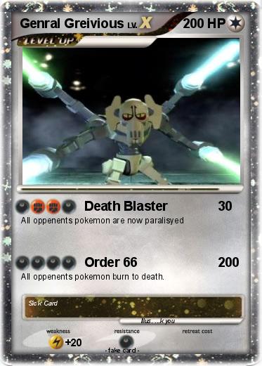Pokemon Genral Greivious
