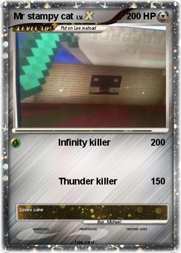 Pokemon Mr stampy cat