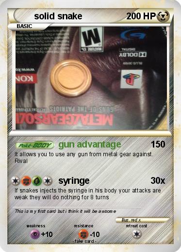 Pokemon solid snake