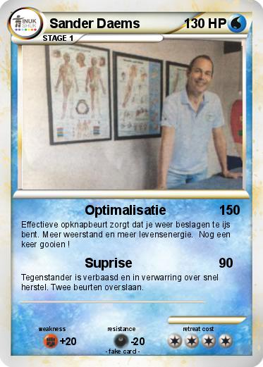 Pokemon Sander Daems