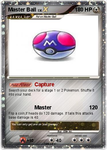 Pokemon Master Ball