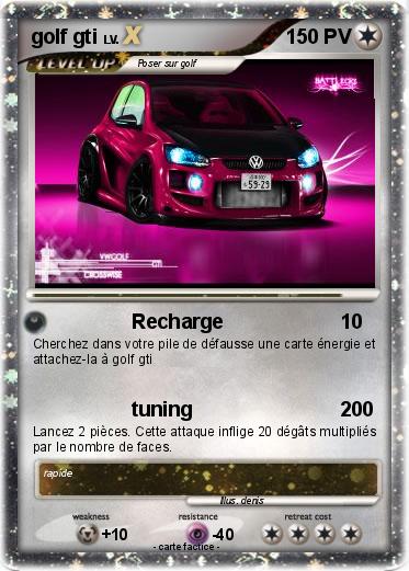Pokemon golf gti