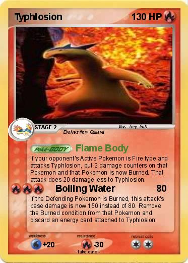 Pokemon Typhlosion
