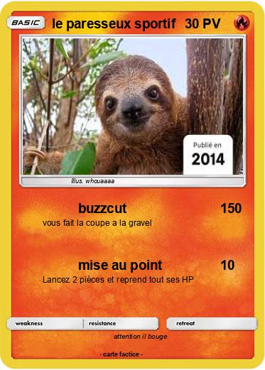 Pokemon le paresseux sportif