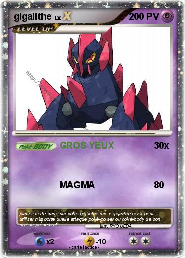 Pokemon gigalithe