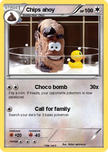 Pokemon Chips ahoy