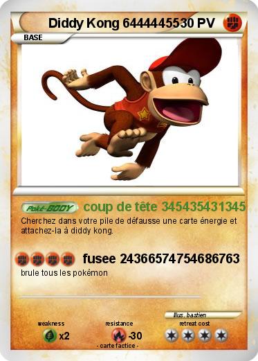 Pokemon Diddy Kong 64444455