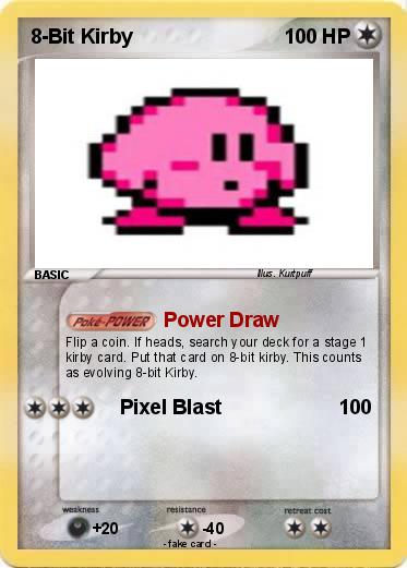Pokemon 8-Bit Kirby