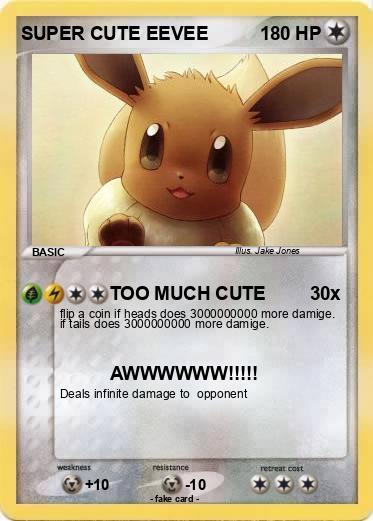 Pokemon SUPER CUTE EEVEE