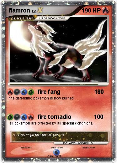 Pokemon flamron