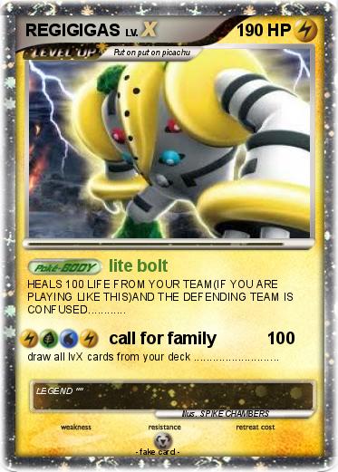 Pokemon REGIGIGAS