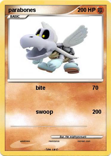 Pokemon parabones