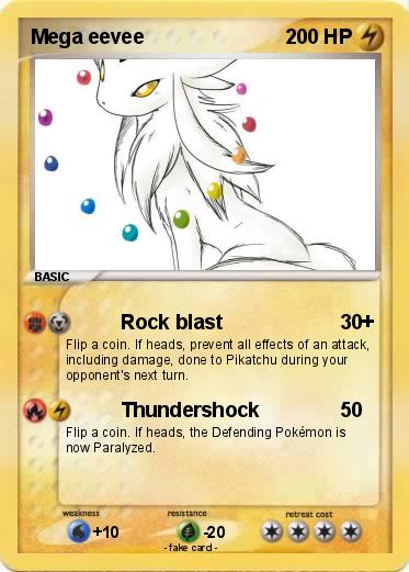 Pokemon Mega eevee