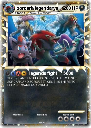 Pokemon zoroark/legendarys   9