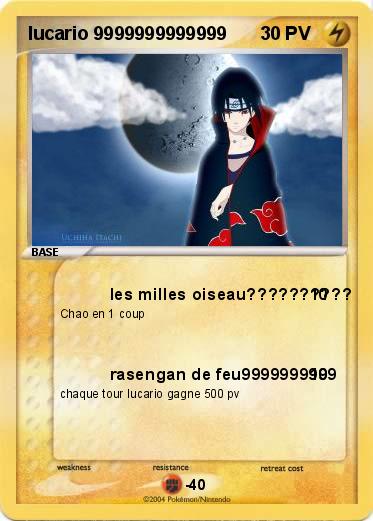 Pokemon lucario 9999999999999