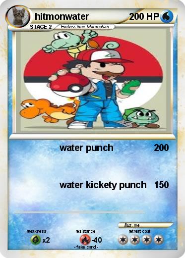 Pokemon hitmonwater